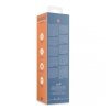 Travel Vibrator with Lube Compartment and Pump - Blue Horizon